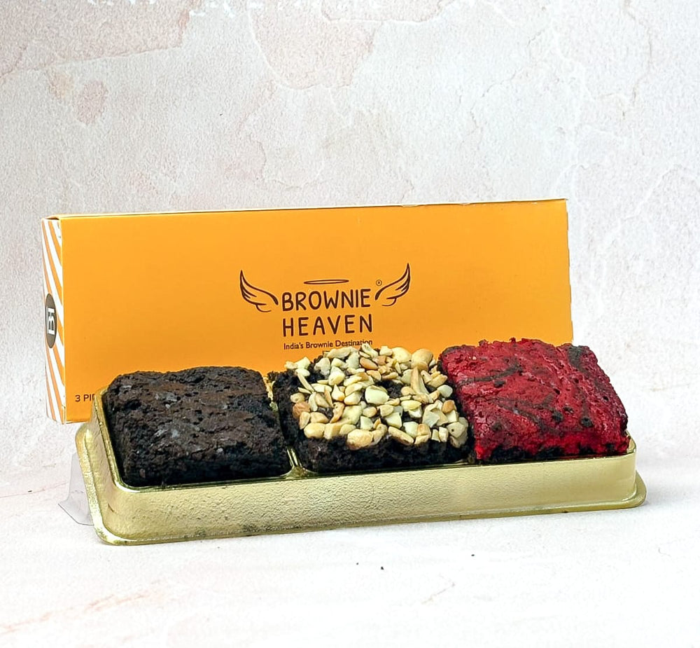 Assorted Brownie Box - 3 Pcs