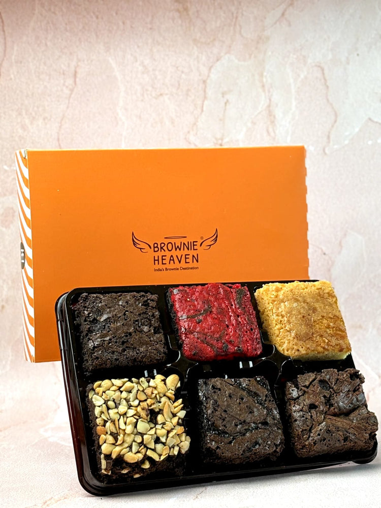 Assorted Brownie Box - 6 Pcs