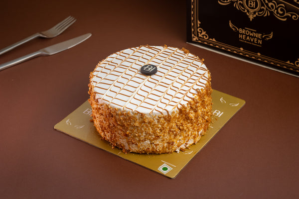 Butterscotch Cake (1/2 Kg - Eggless)