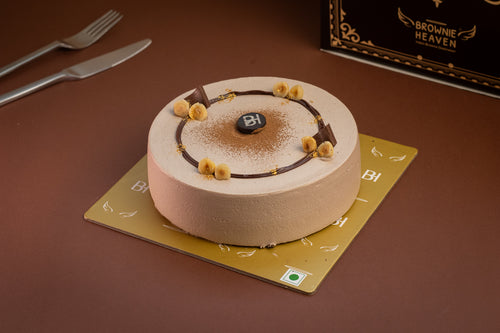 Hazelnut Truffle Cake (1/2 Kg - Eggless)