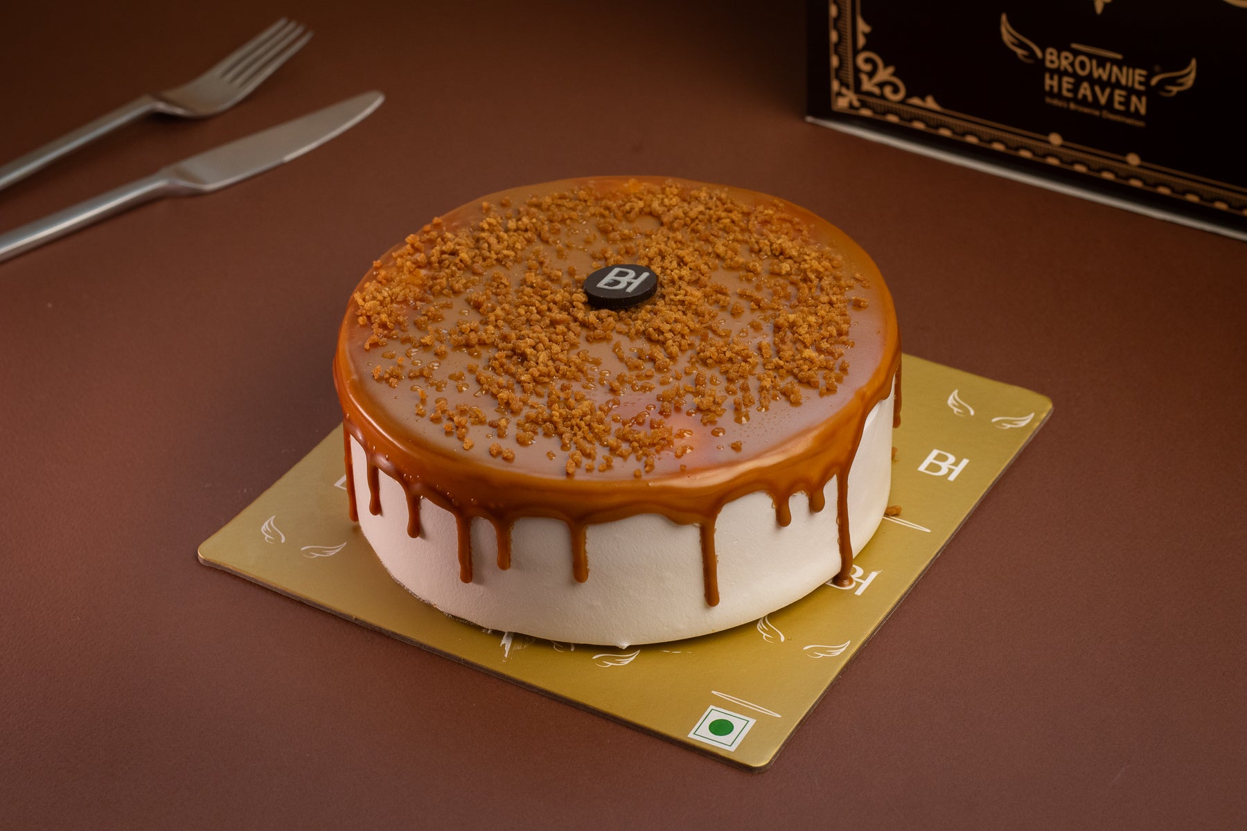 Biscoff Cake (1/2 kg - Eggless)