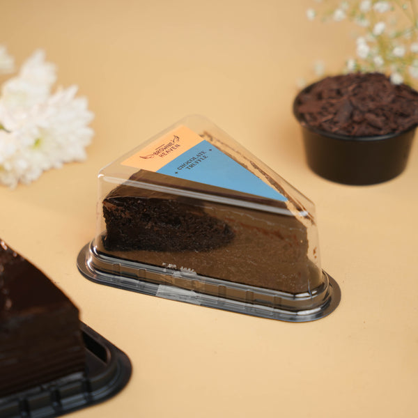 Chocolate Truffle Slice (Eggless)