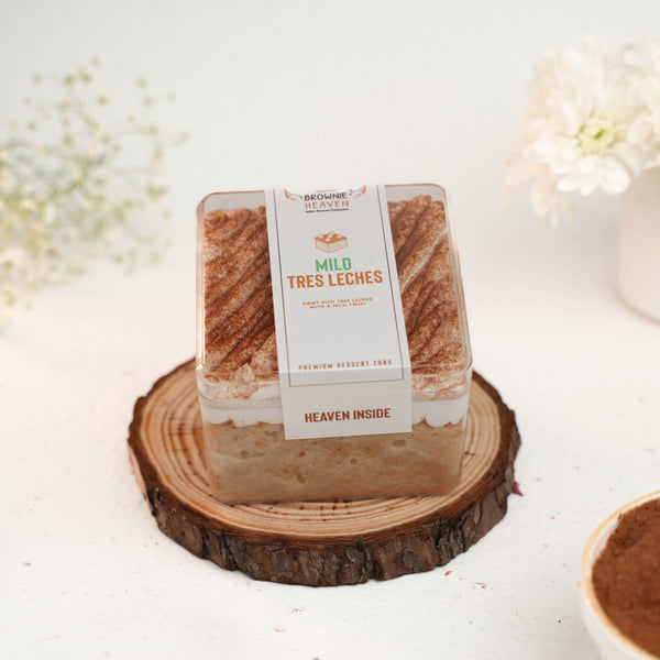 Milo-Tres Leches Tub (Eggless)