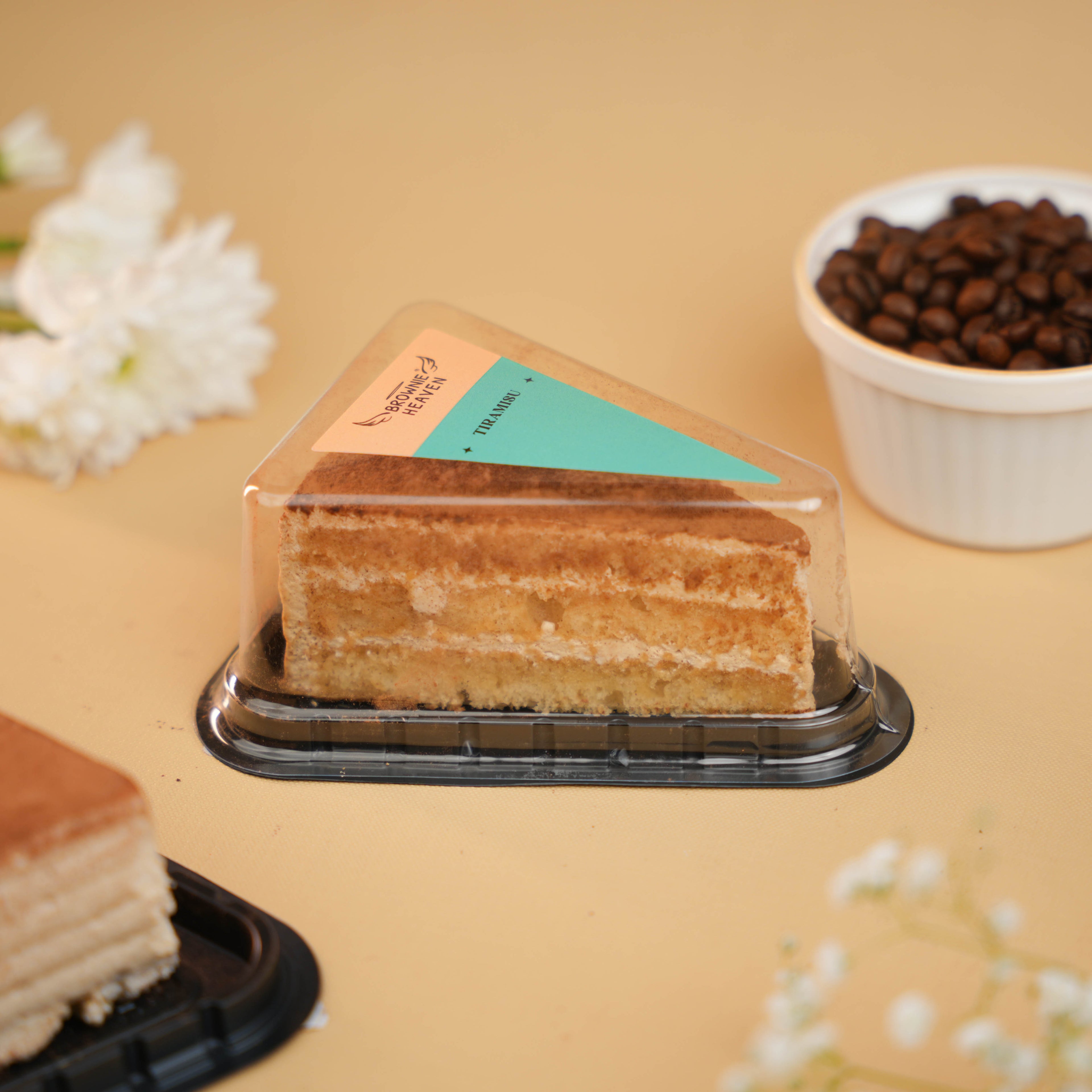 Tiramisu Slice (Eggless)