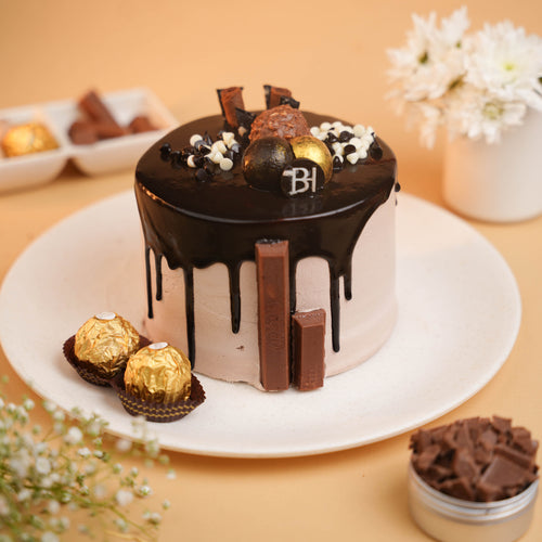 Chocolate Overload Cake (750g - Eggless)