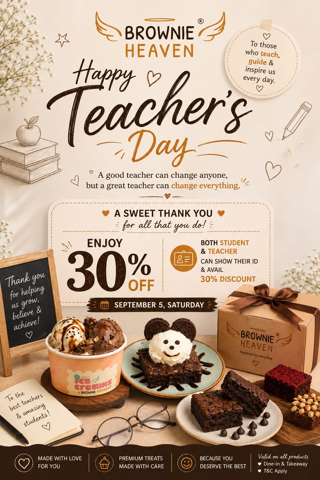 Teacher's Day Offer