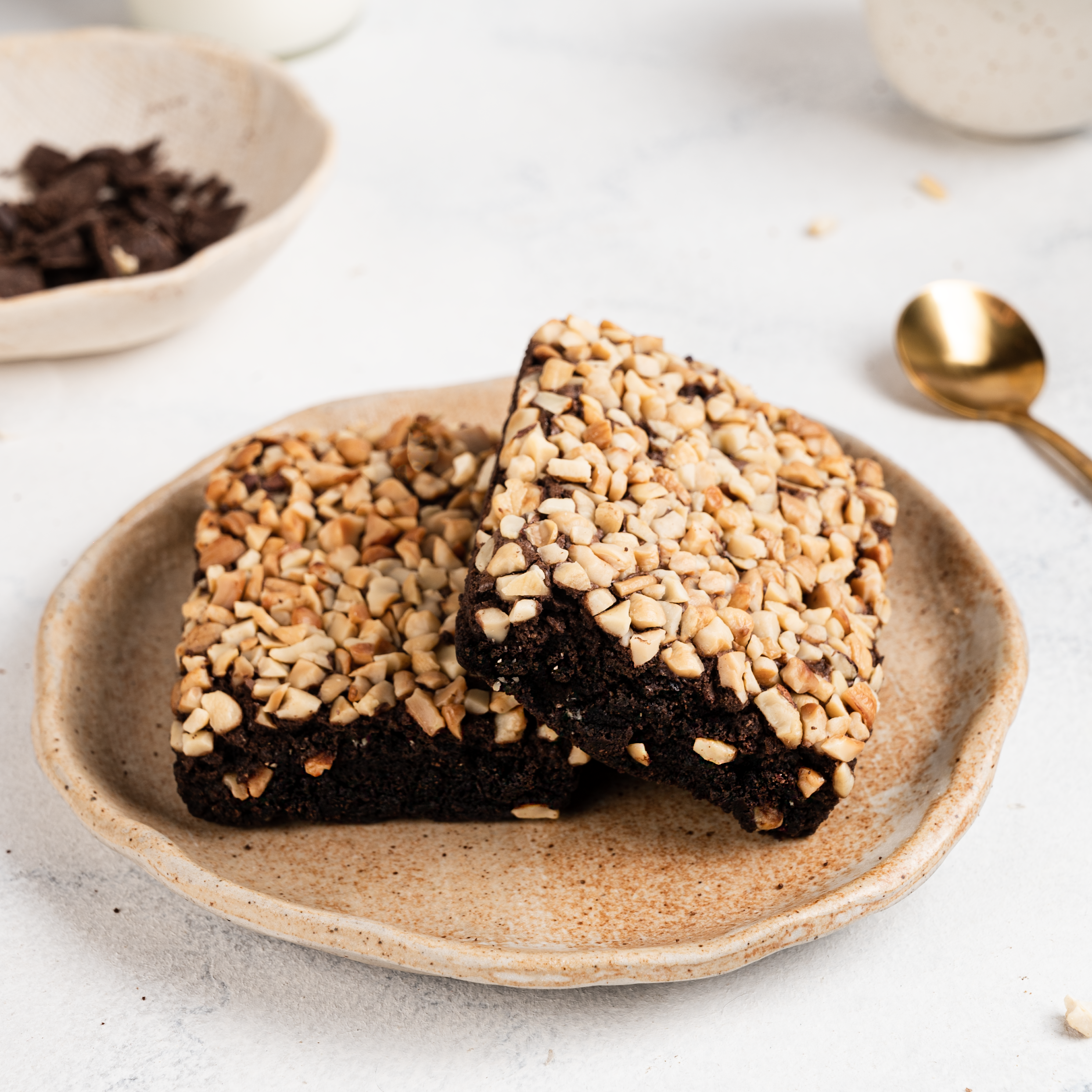 Roasted Nuts Brownie